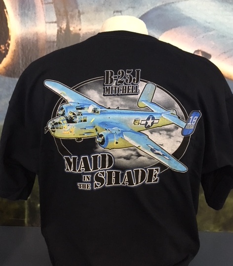 T-shirt B-25 Maid in the Shade new back