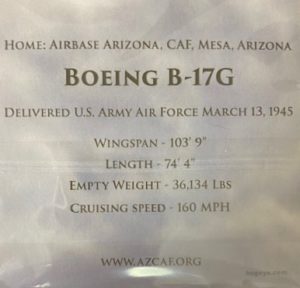 B-17 specs on magnet